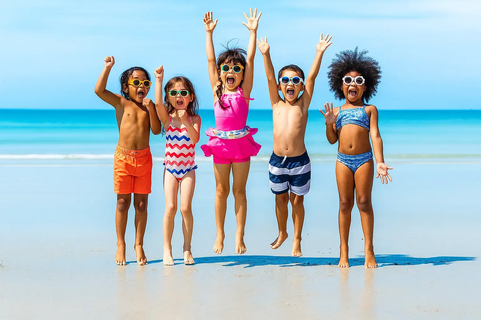 cabana mio self catering chalets children on the beach